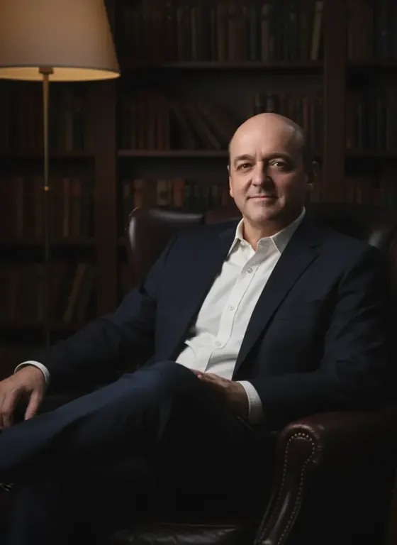 Retrato do psicólogo Paulo de Tarso